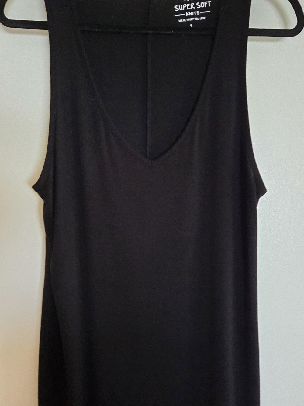 torrid Black V-Neck Tank
